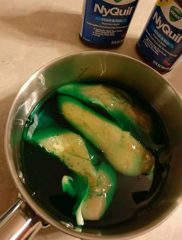 El desafío del pollo Nyquil