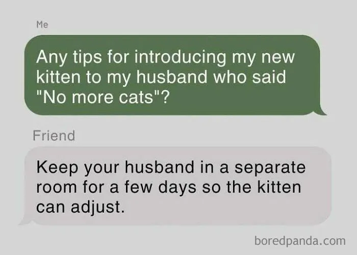 Put The Husband Outside