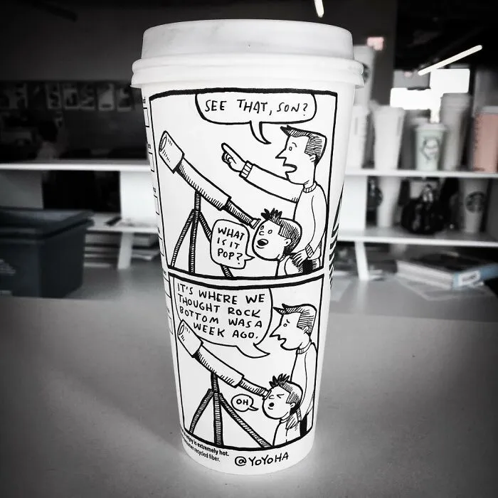 34 Brilliant Cup Cartoons By Yoyoha