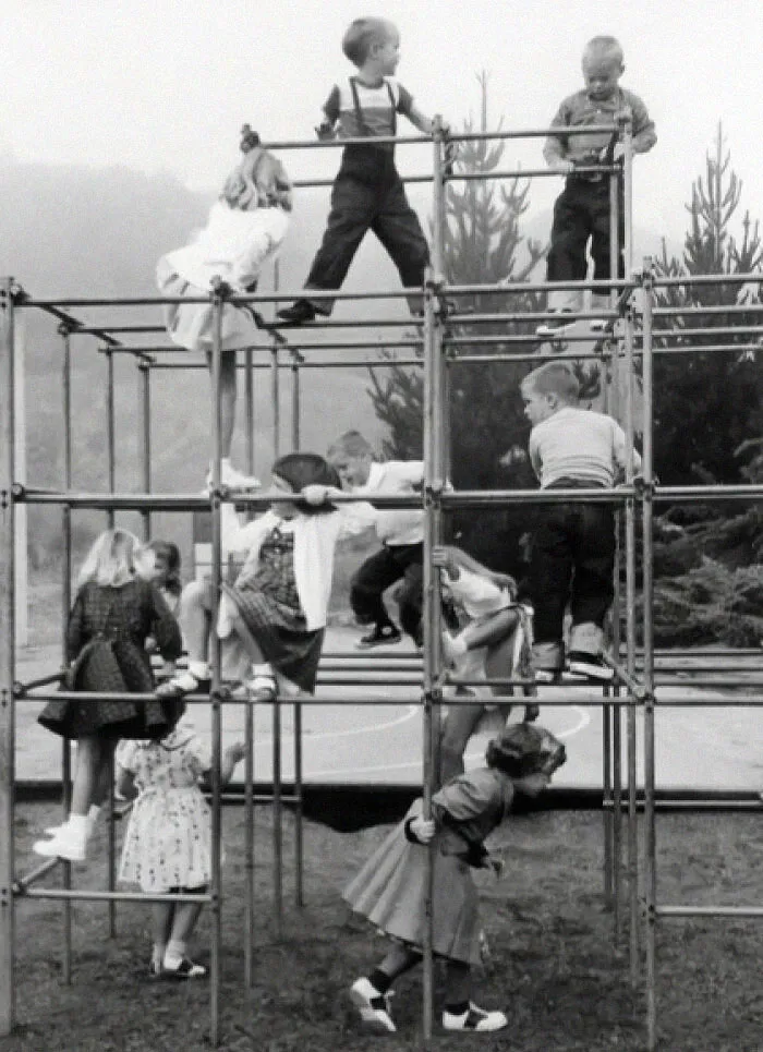 This Was The Jungle Gym We Had At My Elementary School