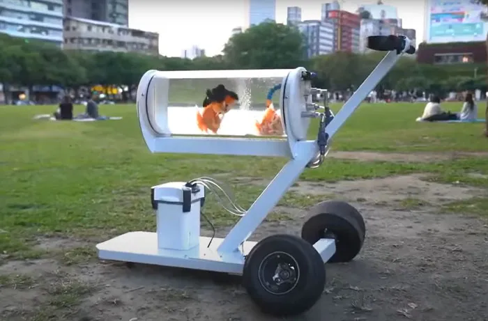 Mobile Fish Stroller Aquarium