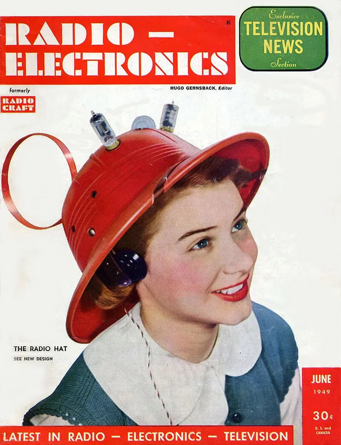 Portable Radio Hat