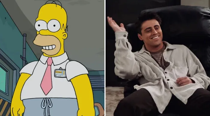 Homer Simpson vs. Joey Tribbiani