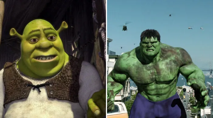 Shrek vs. The Hulk