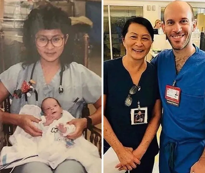 Una enfermera descubre que su nuevo compañero de trabajo es el bebé prematuro que cuidó años atrás
