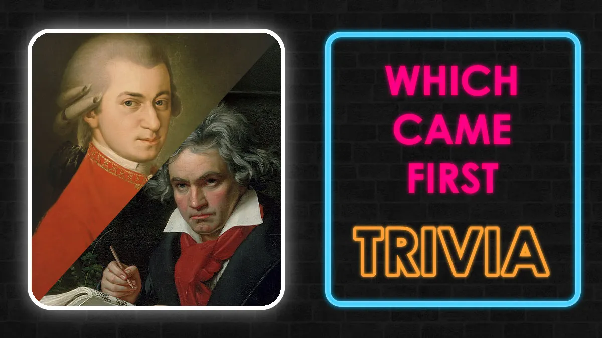 “Think You Know History?”: See If You Can Guess What Came First In These 28 Iconic Moments