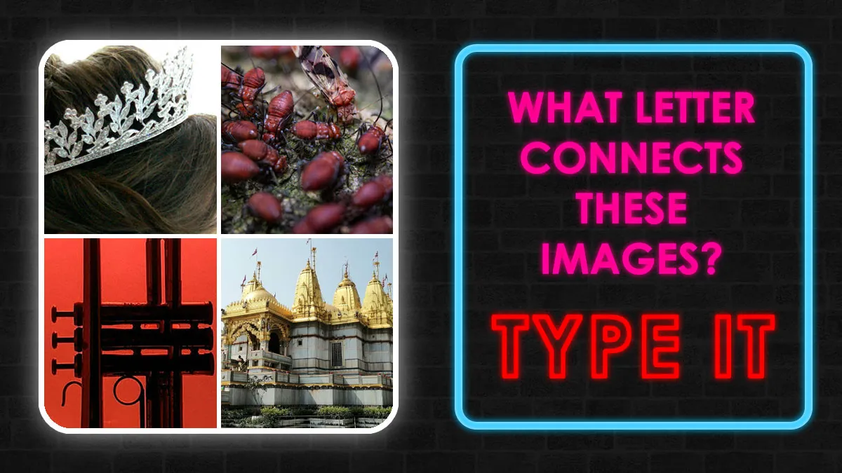 “Can You Think Fast?”: Guess The Letter That Starts These Images