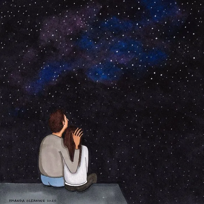 These 38 Wholesome Drawings Might Make You Appreciate The Little Moments In Life (New Pics)