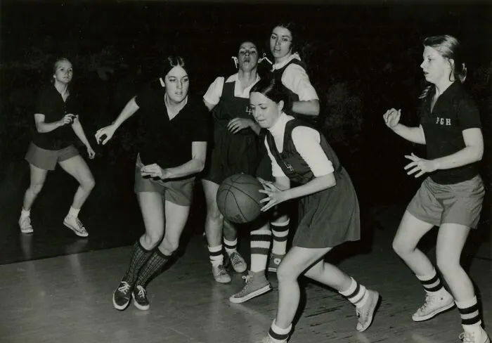 Basketball Game Between Philadelphia General Hospital Students And Lankenau Hospital Students