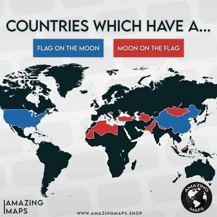 50 Fun And Surprisingly Insightful Maps Shared By ‘Amazing Maps’