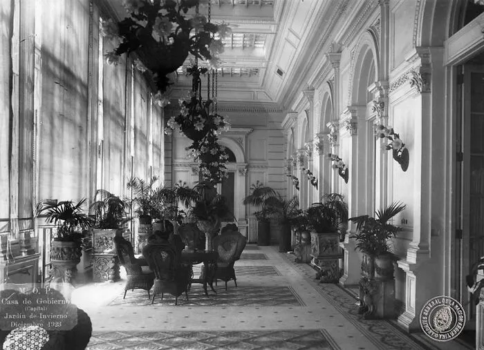 Interior Of Casa Rosada Of Buenos Aires, 1923