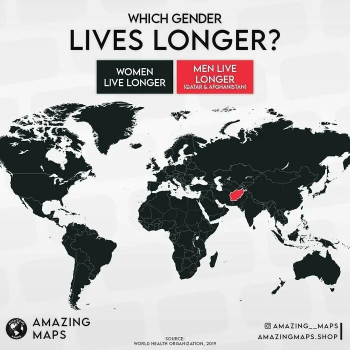 50 Fun And Surprisingly Insightful Maps Shared By ‘Amazing Maps’