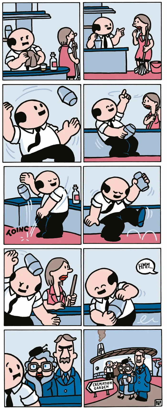 These Wordless Comics Are Dark, Hilarious, And Strangely Relatable, By Pieter De Poorter (40 Pics)
