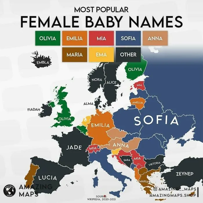 50 Fun And Surprisingly Insightful Maps Shared By ‘Amazing Maps’