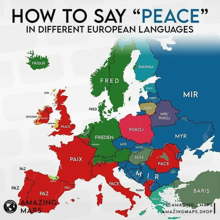 50 Fun And Surprisingly Insightful Maps Shared By ‘Amazing Maps’