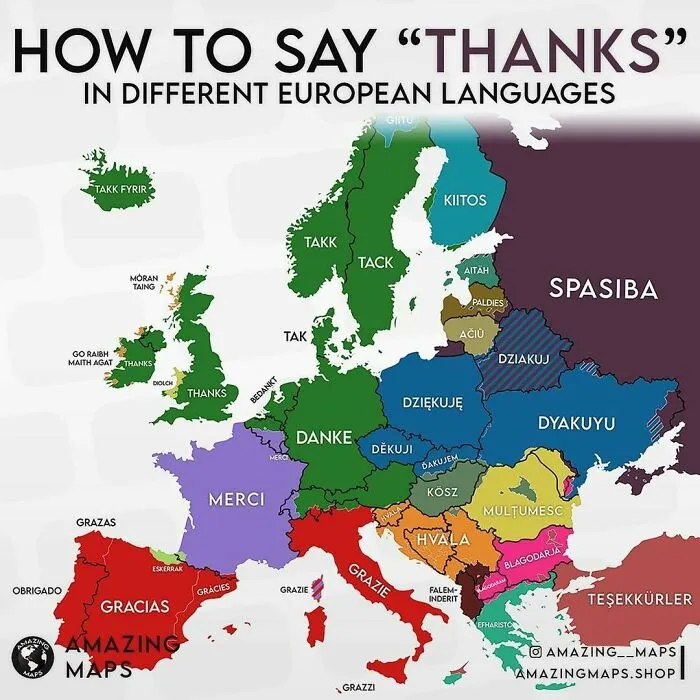 50 Fun And Surprisingly Insightful Maps Shared By ‘Amazing Maps’
