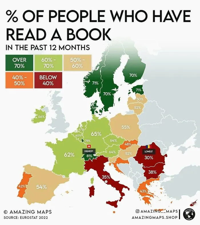 50 Fun And Surprisingly Insightful Maps Shared By ‘Amazing Maps’
