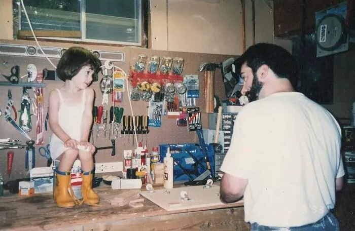 Love To All The Dads Who Cleared Us A Space On Your Work Bench And In Your Heart