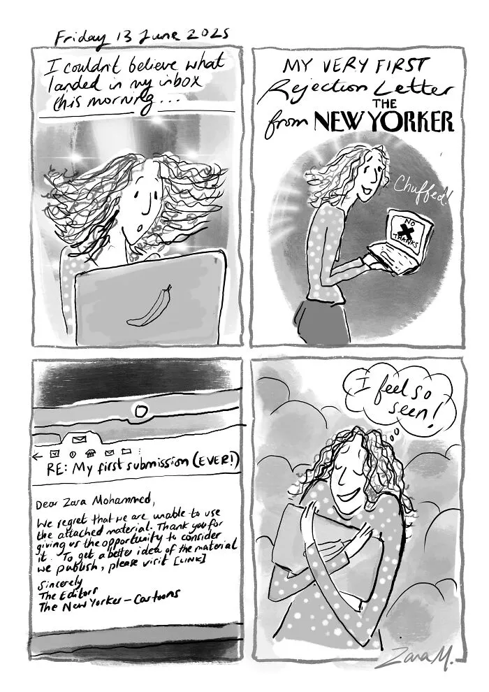 I Submit Cartoons To The New Yorker