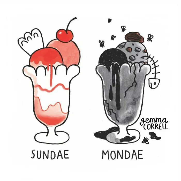 How It Feels To Live With Anxiety And Depression: 25 New Comics By Gemma Correll