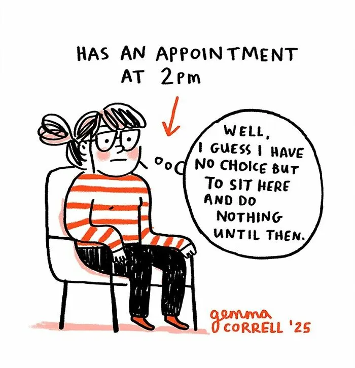 How It Feels To Live With Anxiety And Depression: 25 New Comics By Gemma Correll