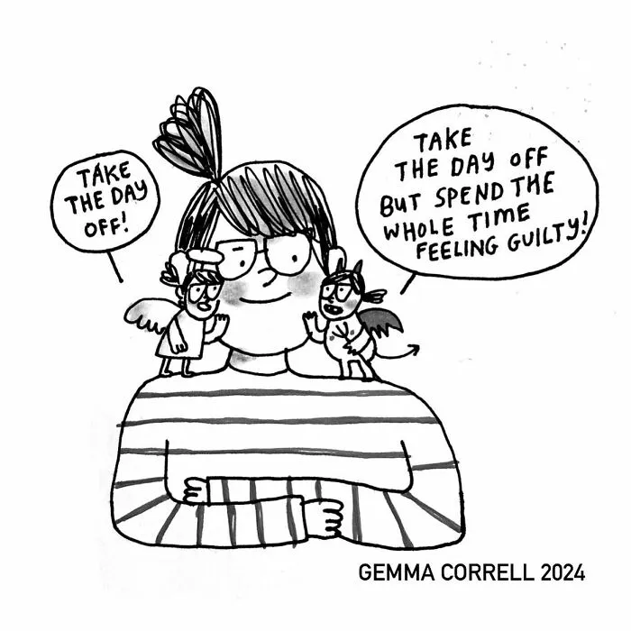 How It Feels To Live With Anxiety And Depression: 25 New Comics By Gemma Correll