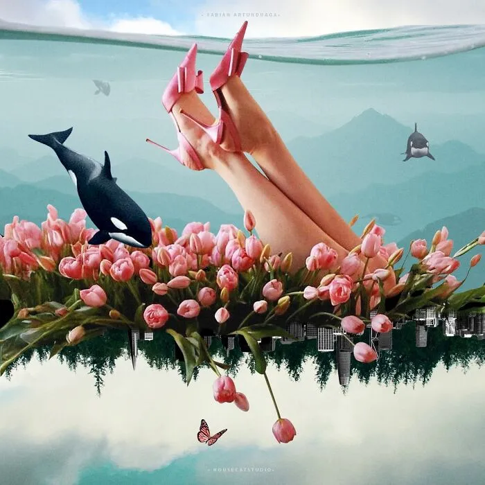 I Turned Random Thoughts Into Surreal Edits And Somehow Ended Up With These 35 Images