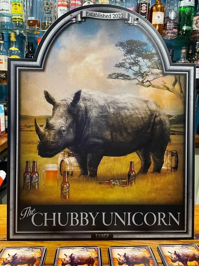 One Horn, Four Legs - Its A Unicorn