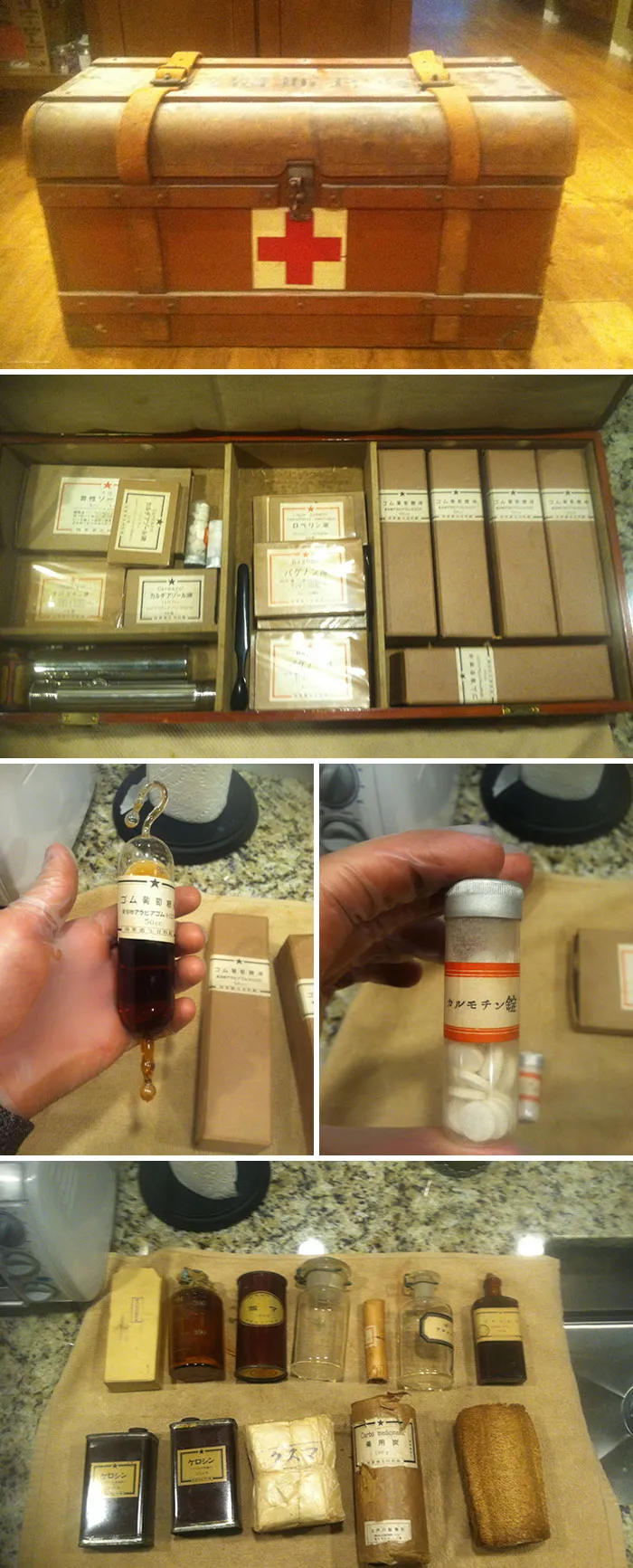 Medical Chest I Found In My Grandfathers Attic