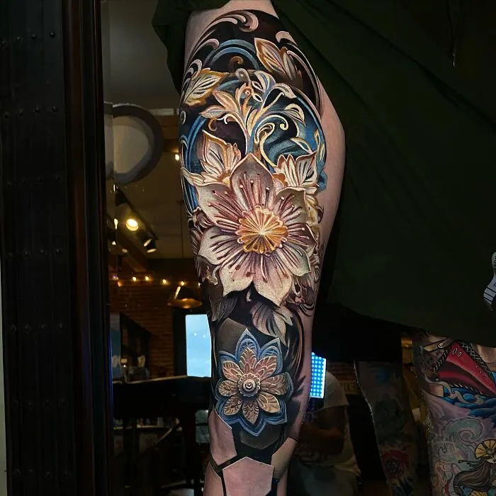 37 Surreal Tattoos That Turn Skin Into Optical Illusions (New Pics)