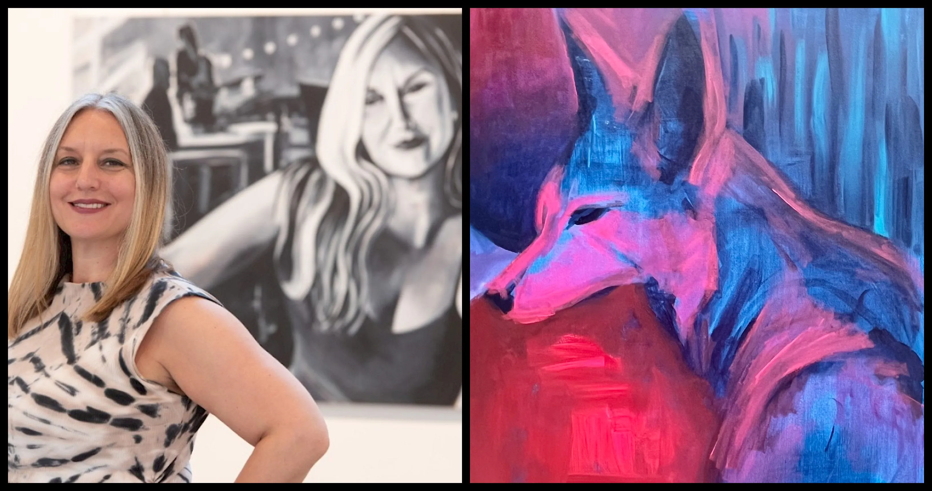 The Spirit Of Wolves Through Monique Ford’s Artwork