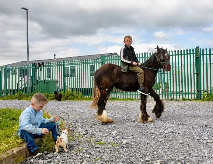 Where Childhood Runs Free: 29 Irish Traveler Kids And Their Animals