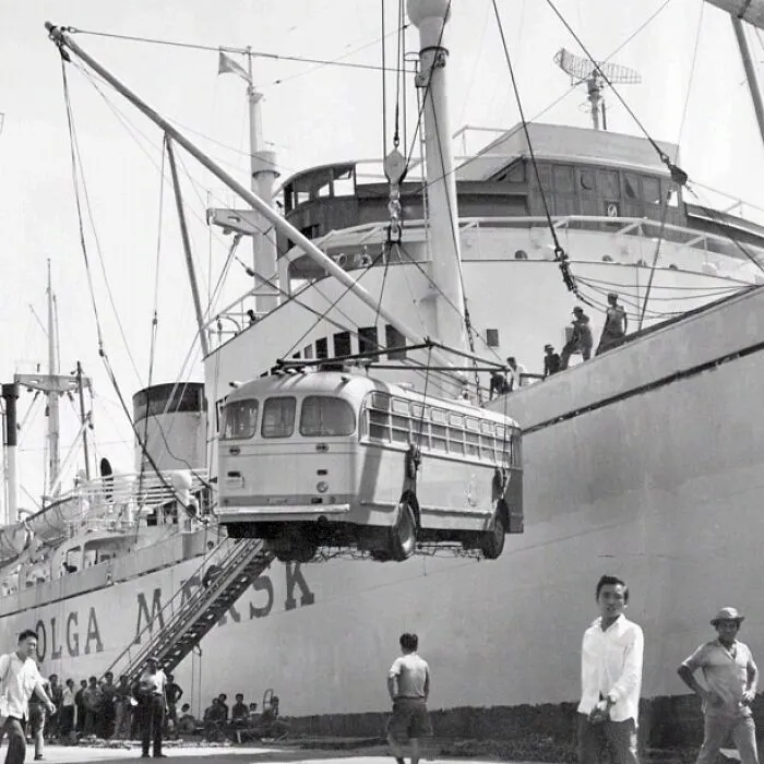 Olga Mærsk In Bangkok, Thailand, 1950s