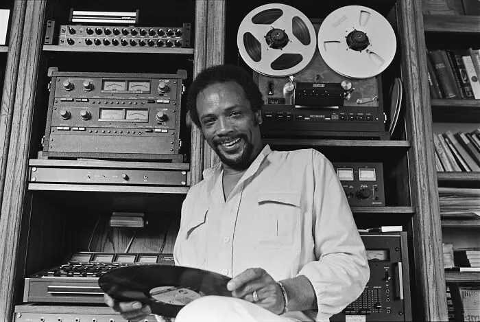 Quincy Jones In His Studio, 1979