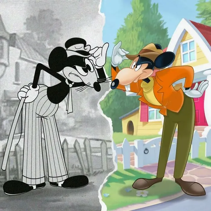 "From Mr. Slicker To Mortimer Mouse"