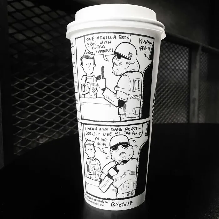 34 Brilliant Cup Cartoons By Yoyoha