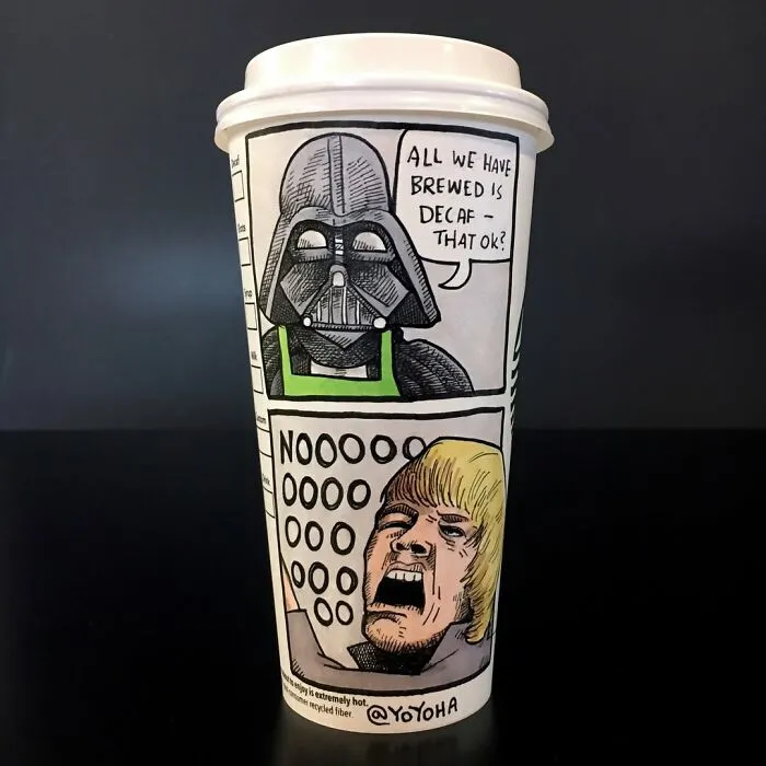 34 Brilliant Cup Cartoons By Yoyoha