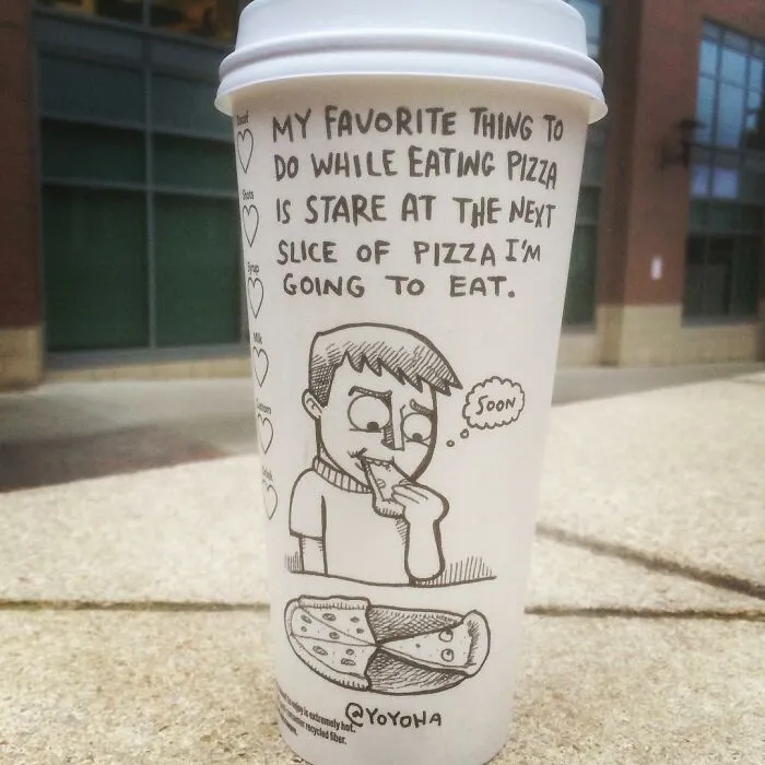 34 Brilliant Cup Cartoons By Yoyoha