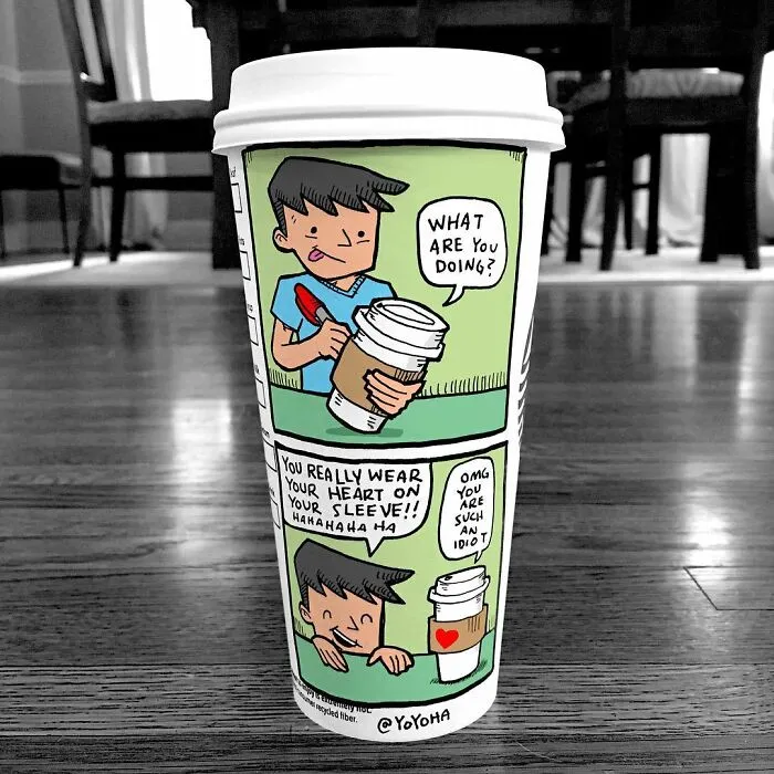 34 Brilliant Cup Cartoons By Yoyoha
