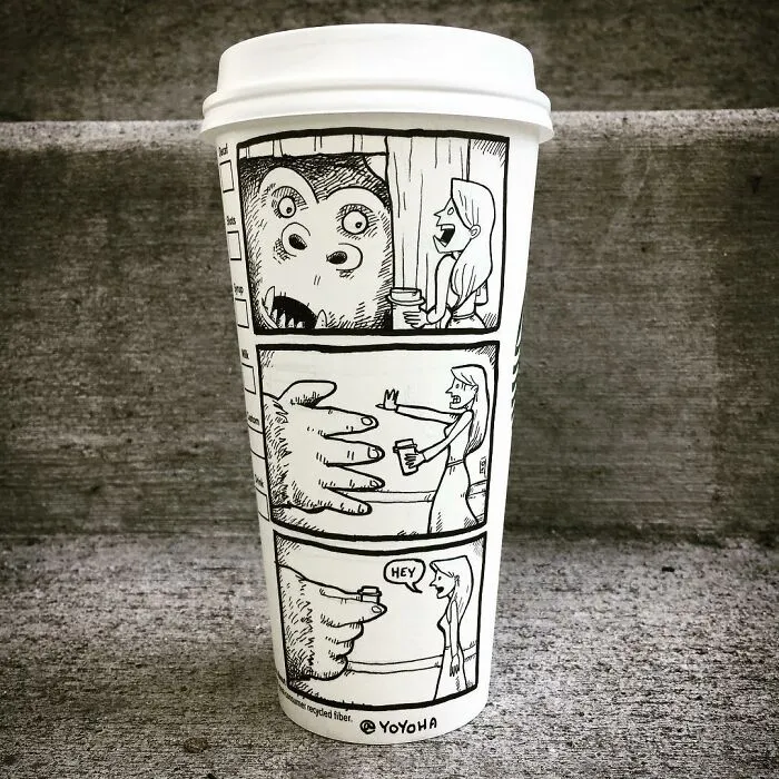 34 Brilliant Cup Cartoons By Yoyoha