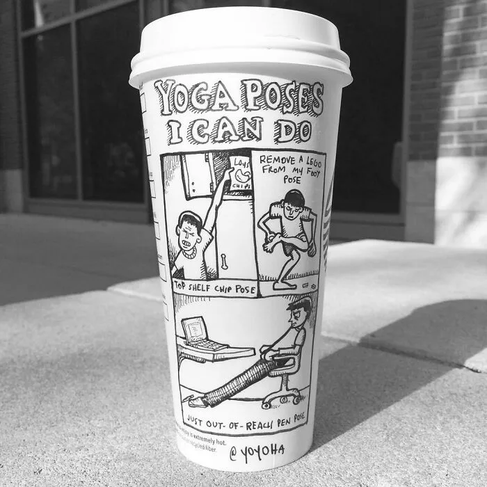 34 Brilliant Cup Cartoons By Yoyoha