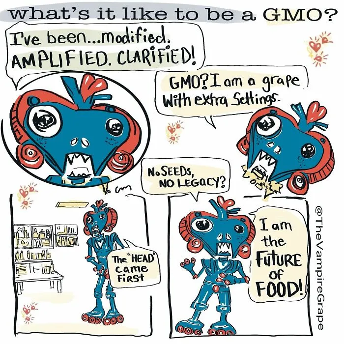 37 Bizarre ‘Vampire Grape’ Comics That Might Make You Laugh And Question Everything