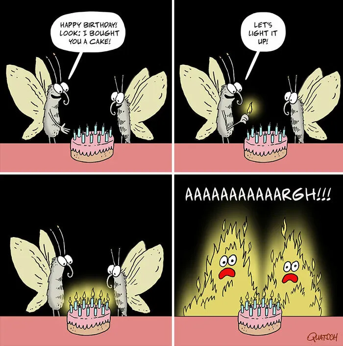 30 Humorous And Absurd Comics By Quatsch That Might Make You Laugh (New Pics)
