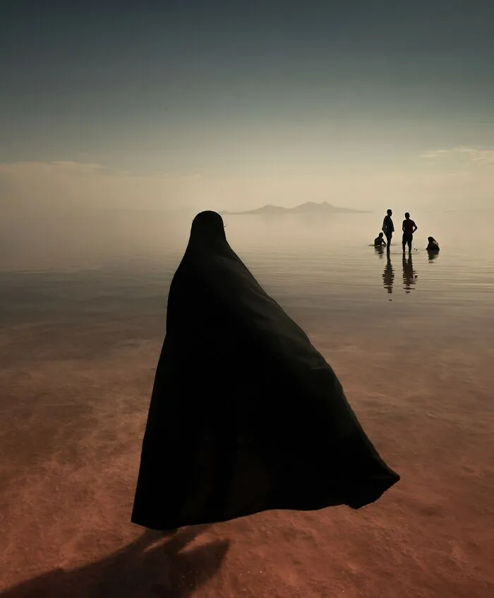 2nd Place Winner And Gold In Fine Art Category: "The Lake" By Masoud Mirzaei