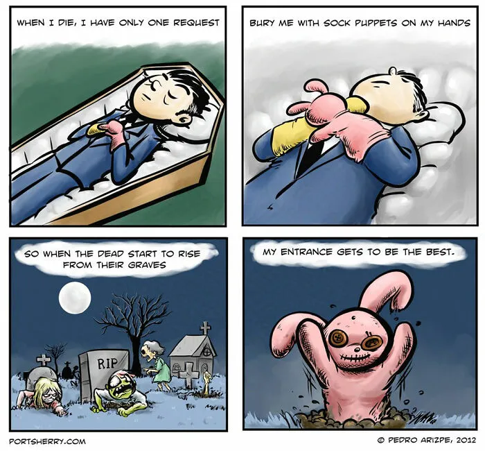 Artist Mixes Philosophy, Absurdity, And Humor In These 45 Brilliant Comics (New Pics)
