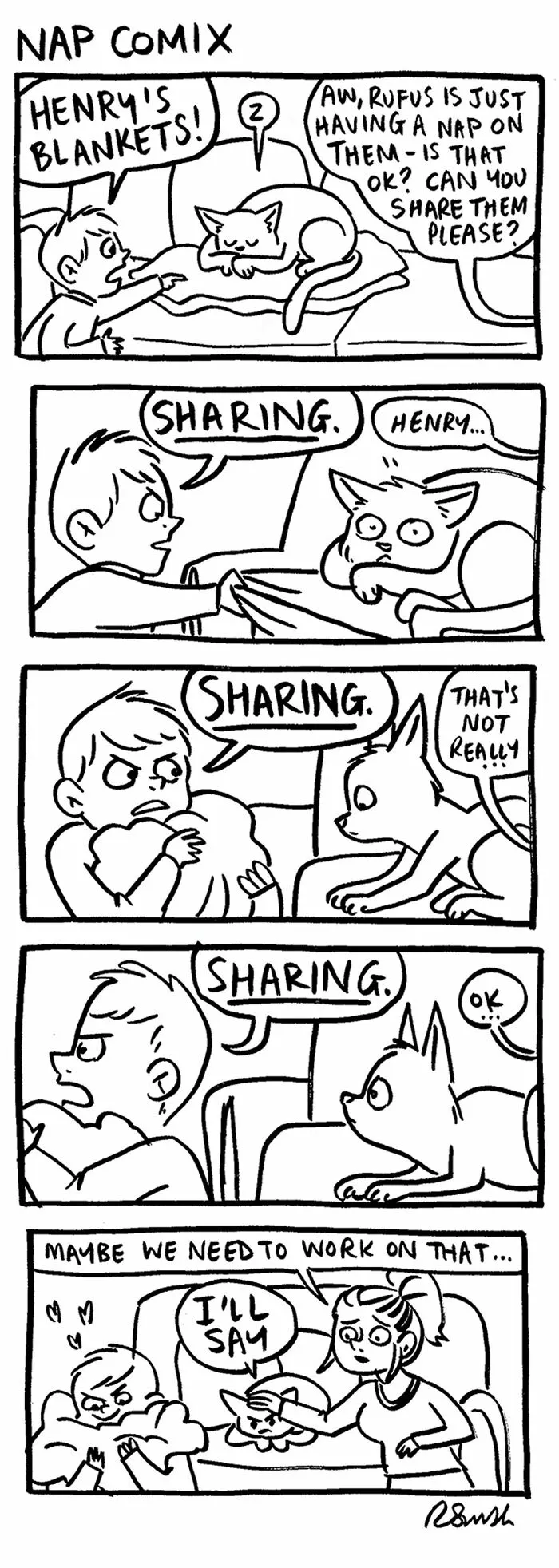 35 Honest And Hilarious Parenting Comics By Rachel Smith That Most Parents Can Relate To (New Pics)