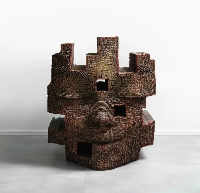 Sculptor Creates 20 Flowing Wooden Portraits That Reveal The Fluid Beauty Of The Human Form