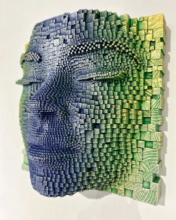 Sculptor Creates 20 Flowing Wooden Portraits That Reveal The Fluid Beauty Of The Human Form