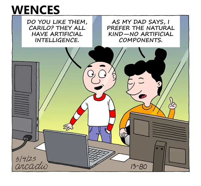 Here Are My 5 New Wences Comic Strips