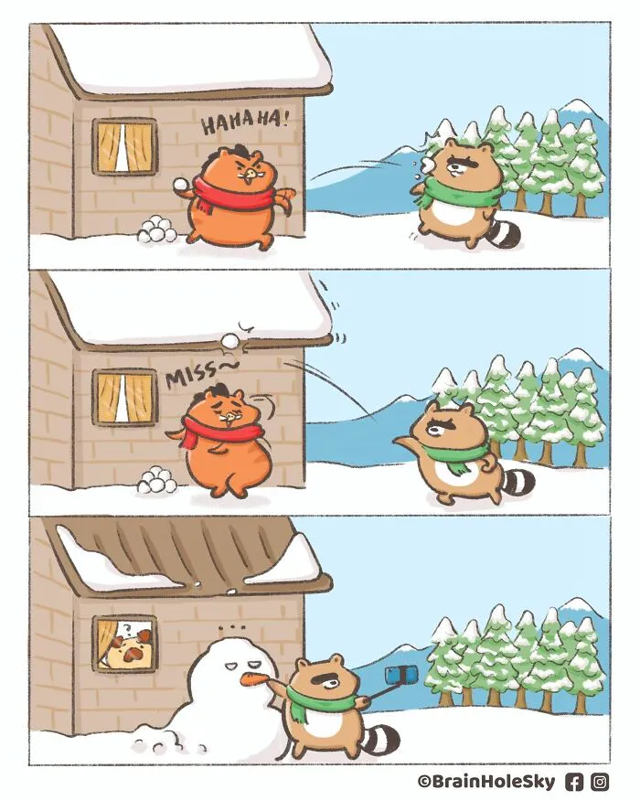 48 Funny Comics By BrainHoleSky That Feature All Kinds Of Cute Animals (New Pics)